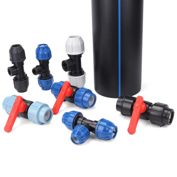 Tubo e acessórios de irrigação HDPE